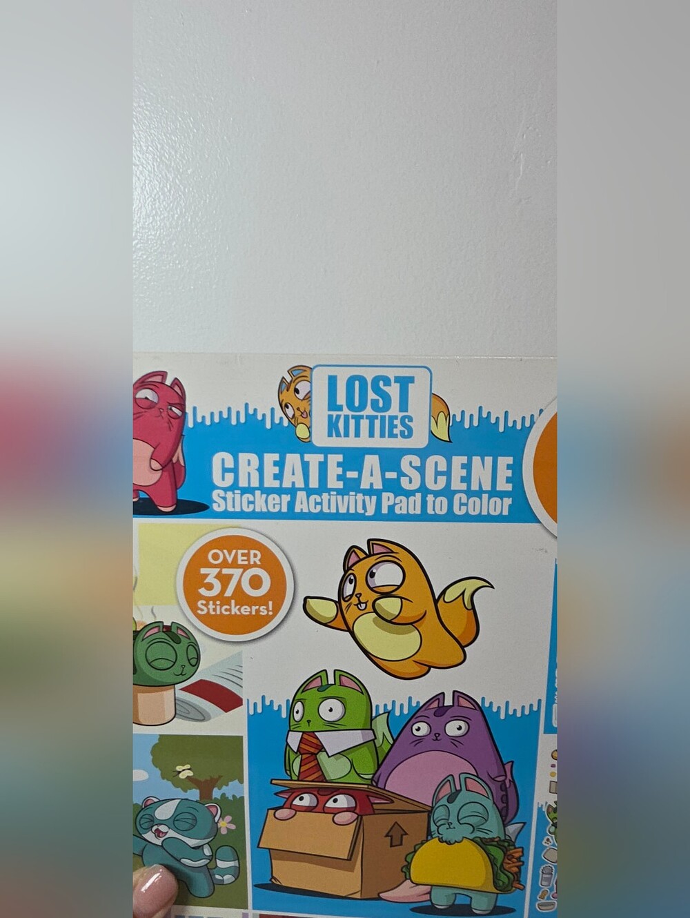 Lost Kitties Create-A- Scene Sticker Activity Set - Picture 2 of 9
